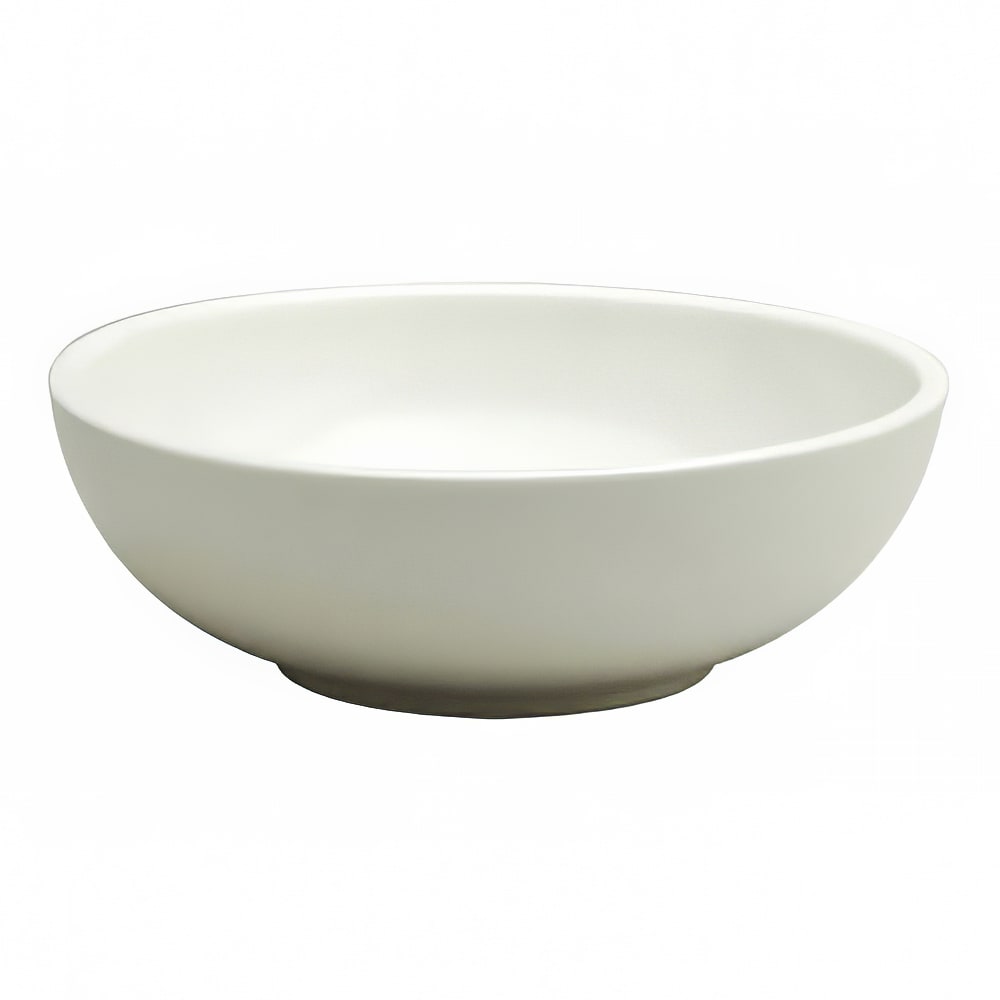 Oneida 32 oz Round Buffalo Pasta Bowl - Porcelain, Cream White (F9010000756)