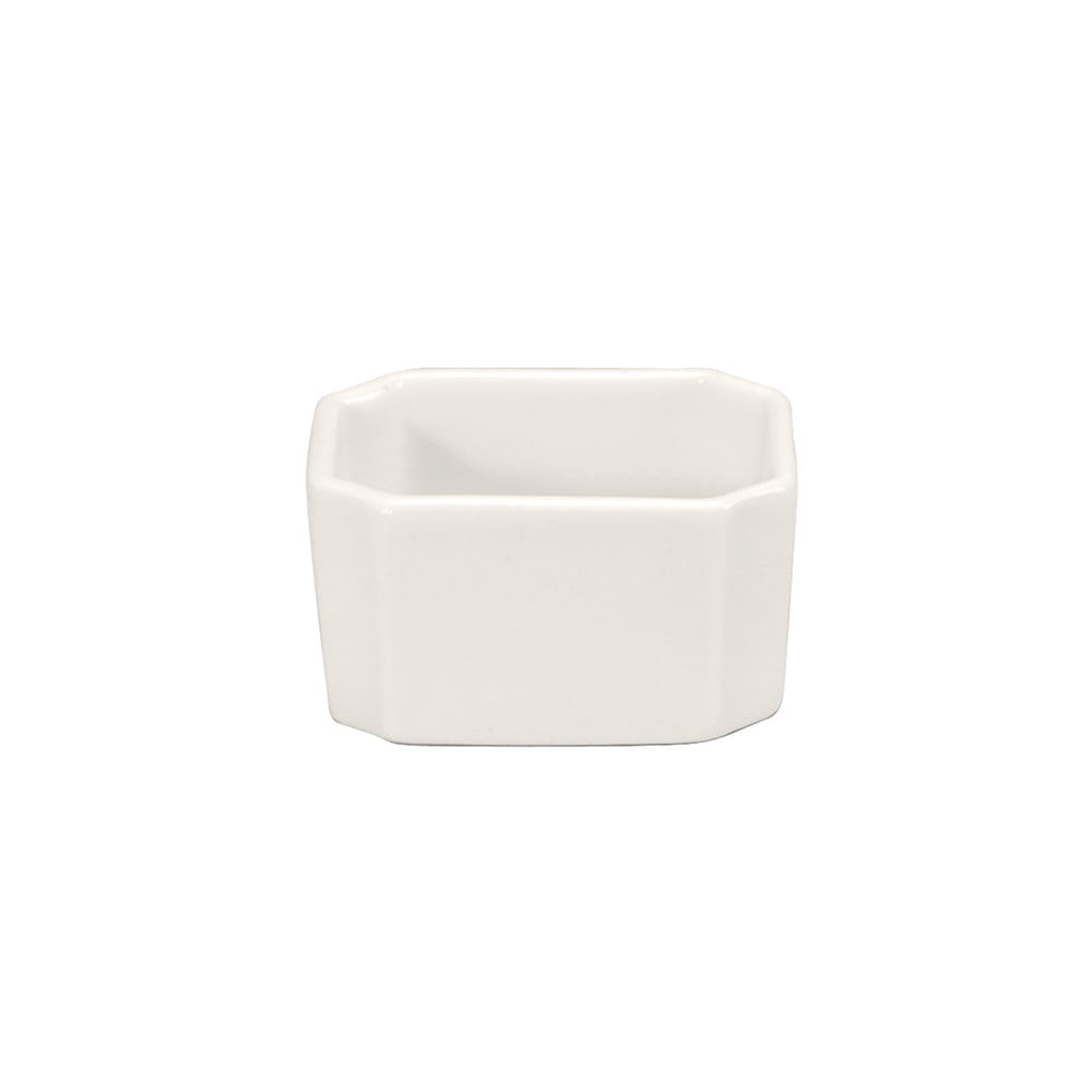 Oneida Buffalo Sugar Packet Holder - 3 1/4" x 2 5/8", Porcelain, Cream White (F9010000906)