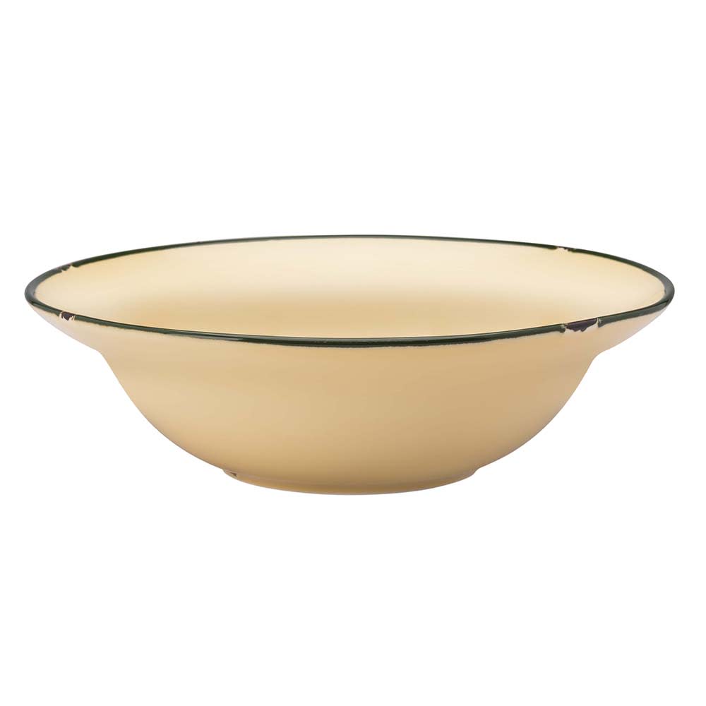 Oneida 25 oz Round Tin Tin™ Pasta Bowl - Porcelain, Yellow (L2103006751)
