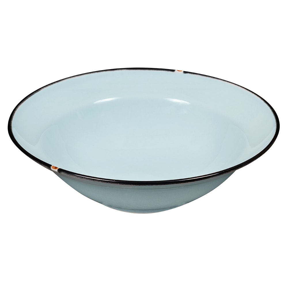 Oneida 12 oz Round Tin Tin™ Rim Soup Bowl - Porcelain, Blue (L2105009797)