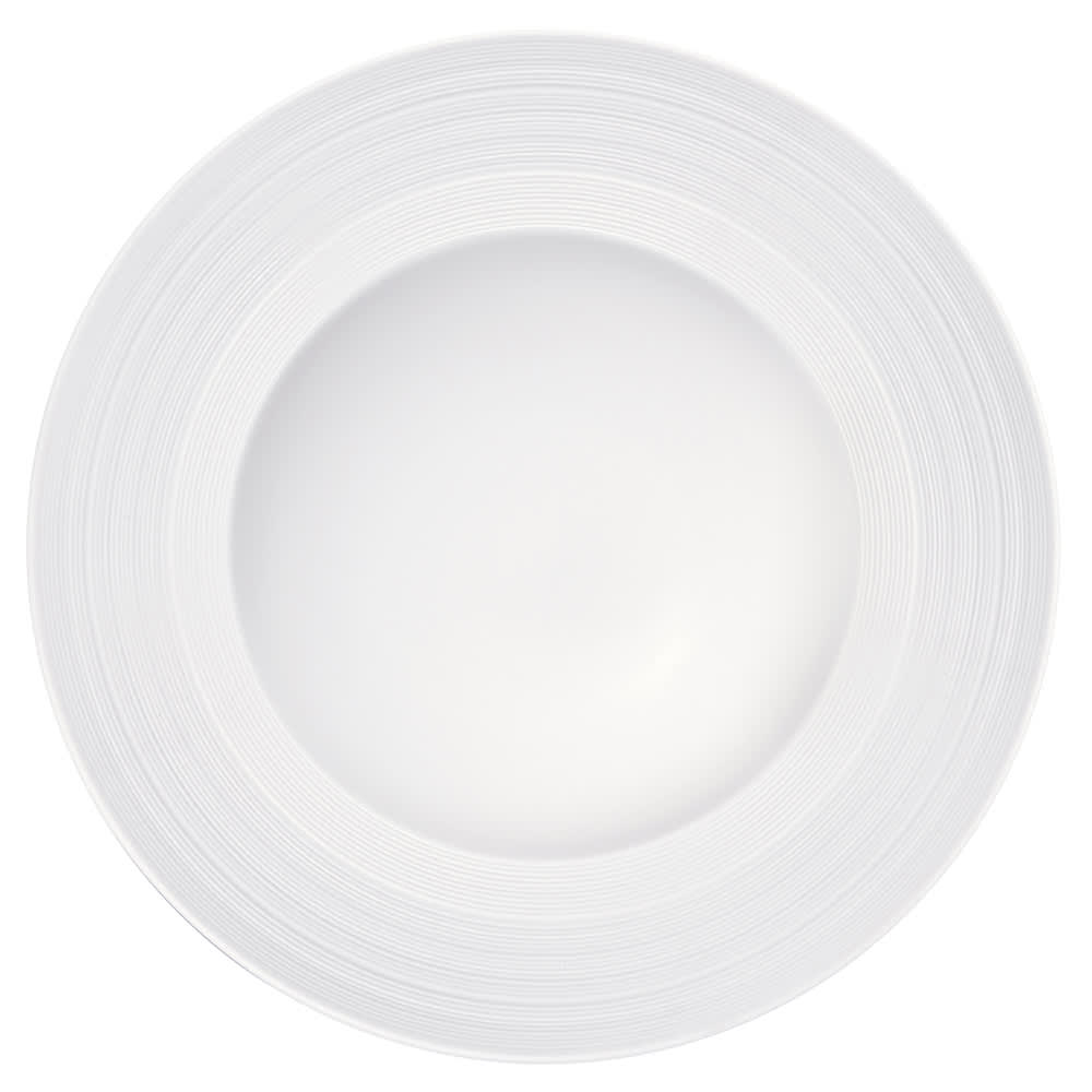 Oneida 3 3/4 oz Round Manhattan Soup Bowl - Porcelain, Warm White (L5650000741)