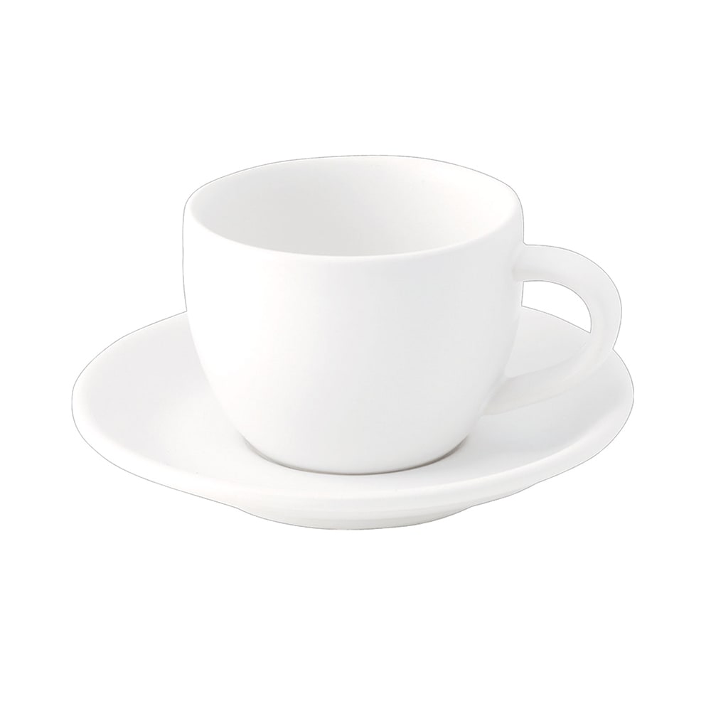 Oneida 3 1/2 oz Verge Espresso Cup - Porcelain, Warm White (L5800000525)