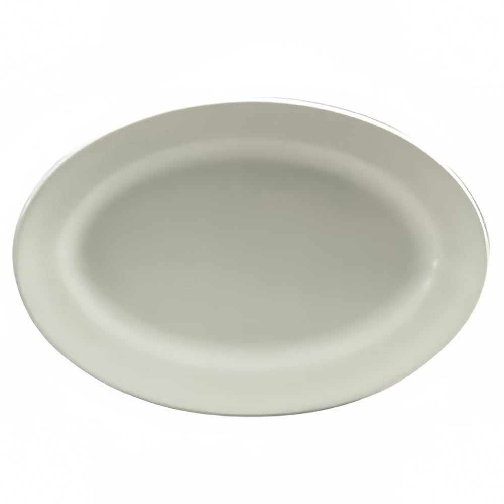 Oneida 14 1/2" Oval Royale Platter - Porcelain, White (R4220000383)