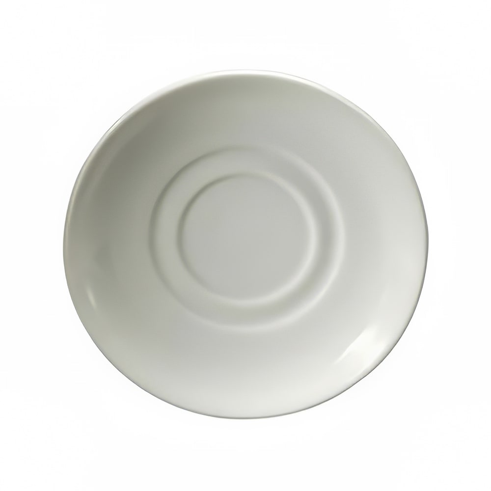 Oneida 5 3/4" Round Royale Saucer - Porcelain, Bright White (R4220000500)