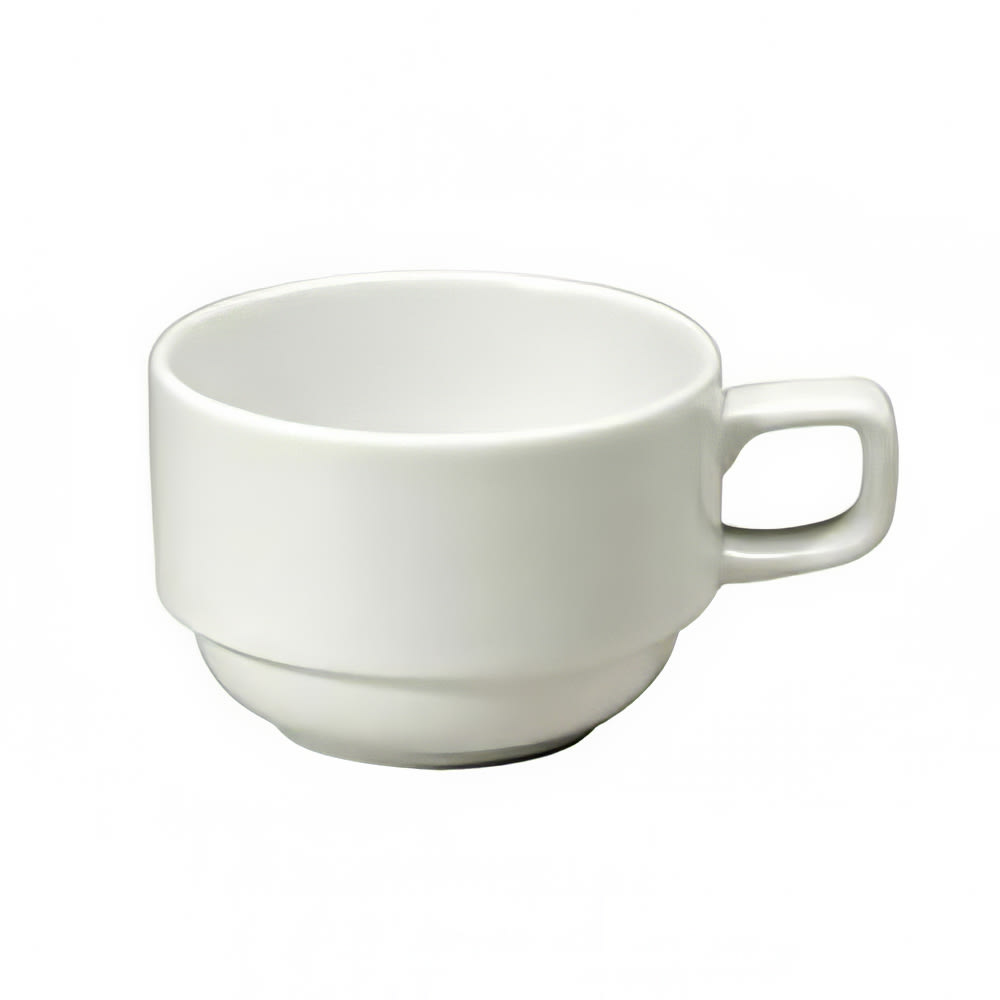 Oneida 7 oz Royale Stackable Cup - Porcelain, Bright White (R4220000530)
