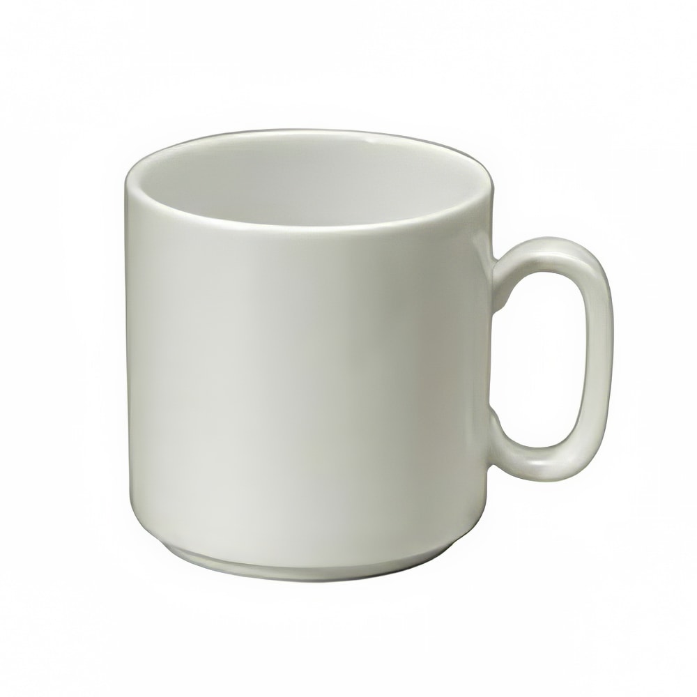 Oneida 9 oz Royale Stackable Mug - Porcelain, Bright White (R4220000560)