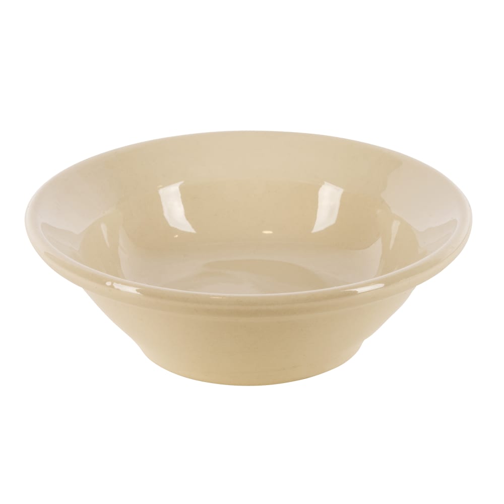 Oneida 5 1/4 oz Round Fruit Bowl - Atlantic Cream (R4540000711)