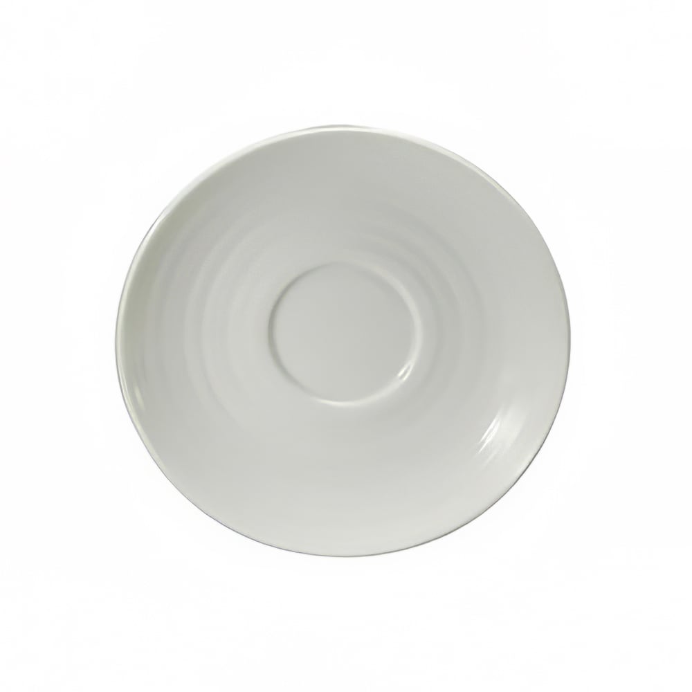 Oneida 4 1/16" Round Botticelli A.D. Saucer - Porcelain, Bright White (R4570000505)