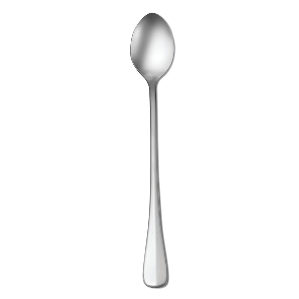 Oneida 8" Iced Teaspoon with 18/10 Stainless Grade, Baguette Pattern (T148SITF)