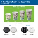 Dixie 5356CD PerfecTouch® 16 oz Disposable Hot Cup - Paper, Printed thumbnail 9