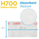 Dixie 29423 Reusable Foodservice Towel - White thumbnail 5