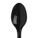 Dixie PTH53C 6 1/8" Heavy Weight Disposable Teaspoon - Polypropylene, Black thumbnail 2