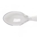 Dixie TH017 6" Heavy Weight Disposable Teaspoon - Polystyrene, Clear thumbnail 2