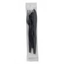 Dixie CH56NC7 Heavy Weight Disposable Cutlery Set - Polystyrene, Black thumbnail 2