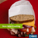 Dixie GRC1212 Dixie Ultra® 12" Square Sandwich/Deli Wrap Paper - White thumbnail 4