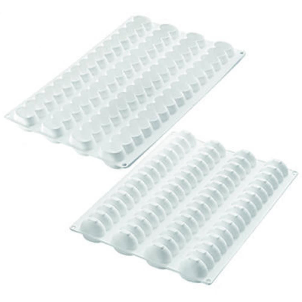 Silikomart Infinity Mold w/ 4 Sections - Silicone, White (MODULARINFIN)