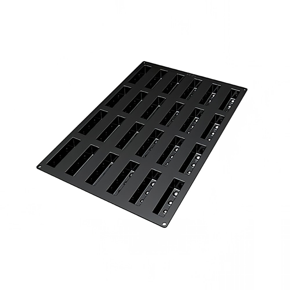 Silikomart Pois Mold w/ 24 Sections - Silicone, Black (SQ023)