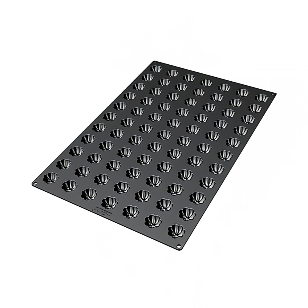 Silikomart Mini Charlotte Mold w/ 77 Sections - Silicone, Black (SQ034)