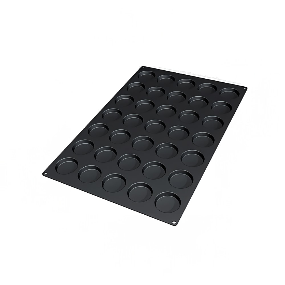 Silikomart Florentines Mold w/ 35 Sections - Silicone, Black (SQ044)