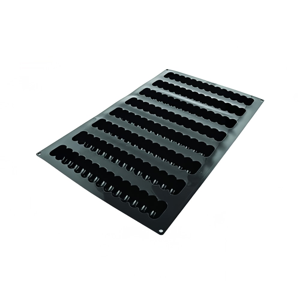 Silikomart Infinity Mold w/ 8 Sections - Silicone, Black (SQ072)