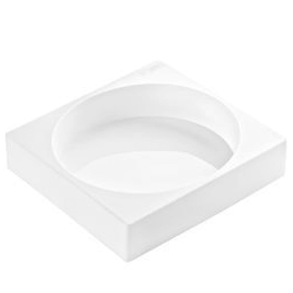 Silikomart 7" Round Torta Flex Mold - Silicone, White (TOR180501)