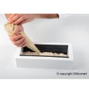 Silikomart 9 7/10"L Wood Log Mold Kit - Silicone, Black (WOOD01) thumbnail 2