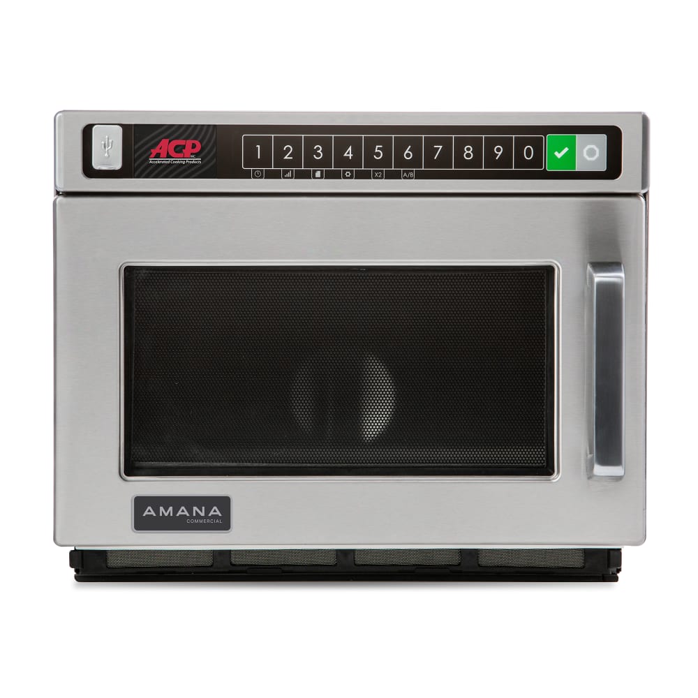 Amana HDC1015 1000w Commercial Microwave w/ Touch Pad - 120v