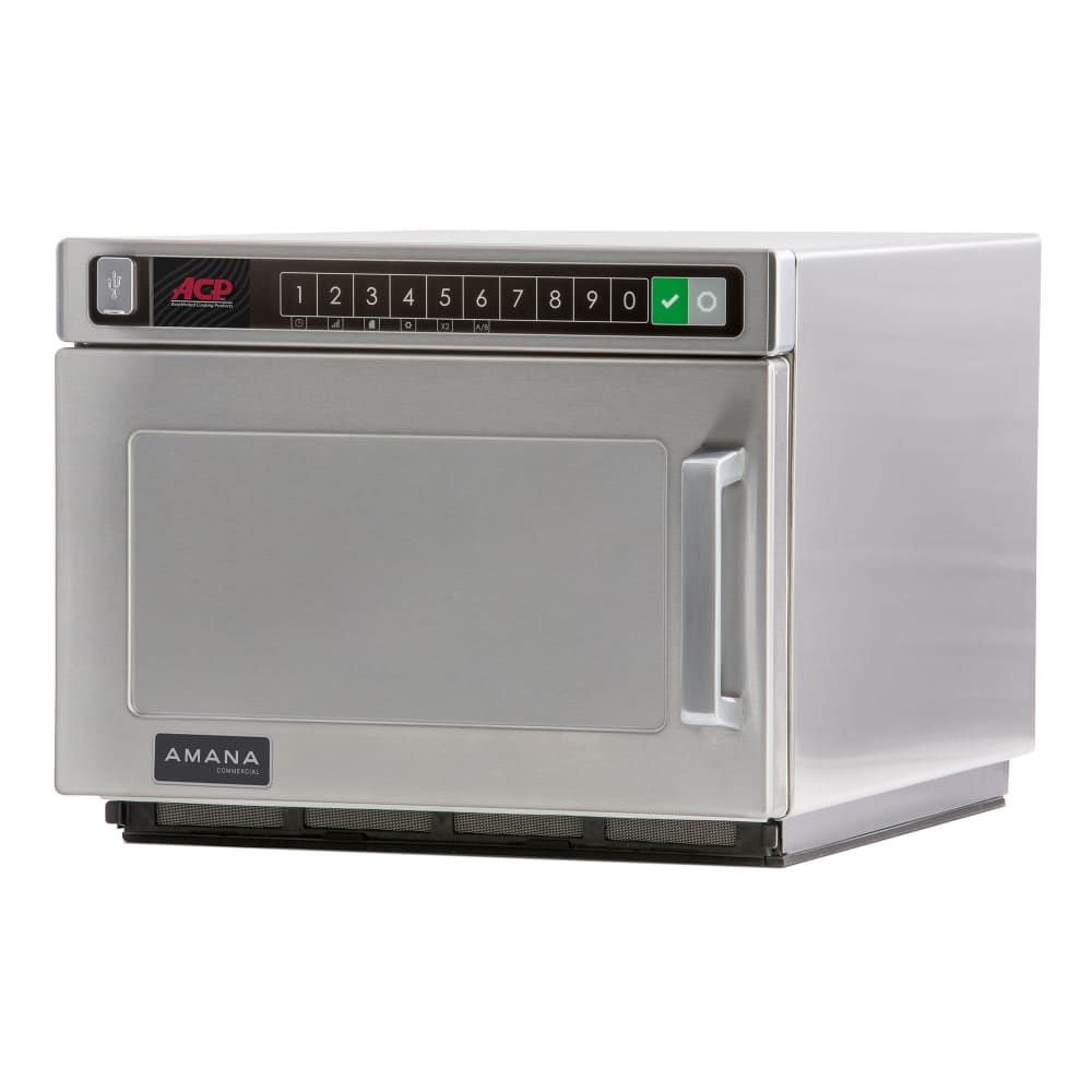 Amana HDC18SD2 1800w Commercial Microwave w/ Touch Pad - 208-240v