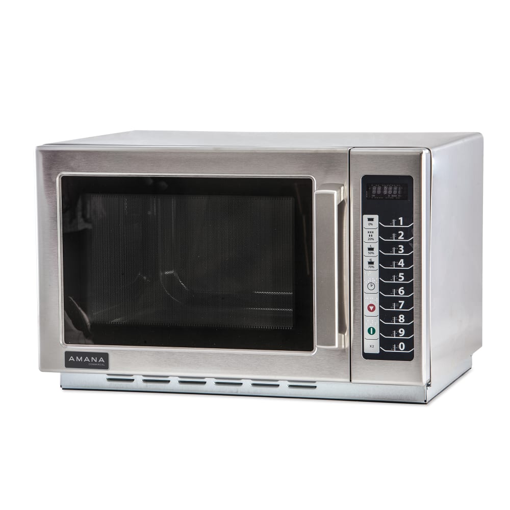 Amana RCS10TS 1000w Commercial Microwave w/ Touch Pad - 120v