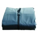 Justrite 28574 4 Zone Decontamination Station - 240"L x 72"W x 8"H, PVC Coated Fabric, Black thumbnail 3