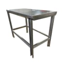 SSL Industries 36" 11 ga Work Table w/ 304 Series Stainless Flat Top (SSL-1001-36X30) thumbnail 3