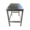 SSL Industries 36" 11 ga Work Table w/ 304 Series Stainless Flat Top (SSL-1001-36X36) thumbnail 2