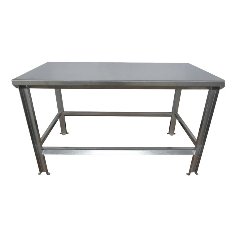 SSL Industries 48" 11 ga Work Table w/ 304 Series Stainless Flat Top (SSL-1001-48X24)