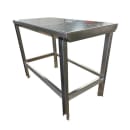 SSL Industries 48" 11 ga Work Table w/ 304 Series Stainless Flat Top (SSL-1001-48X24) thumbnail 3