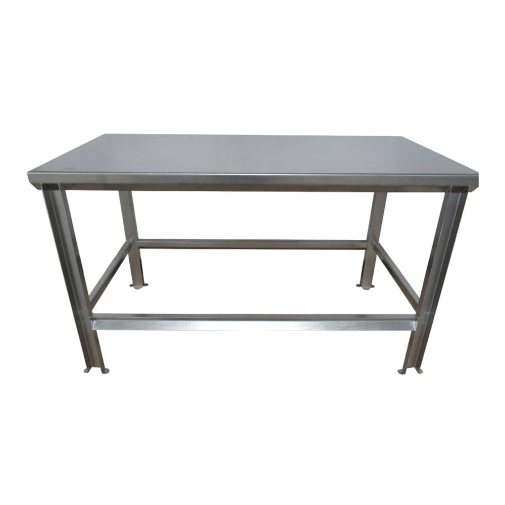 SSL Industries 48" 11 ga Work Table w/ 304 Series Stainless Flat Top (SSL-1001-48X30)