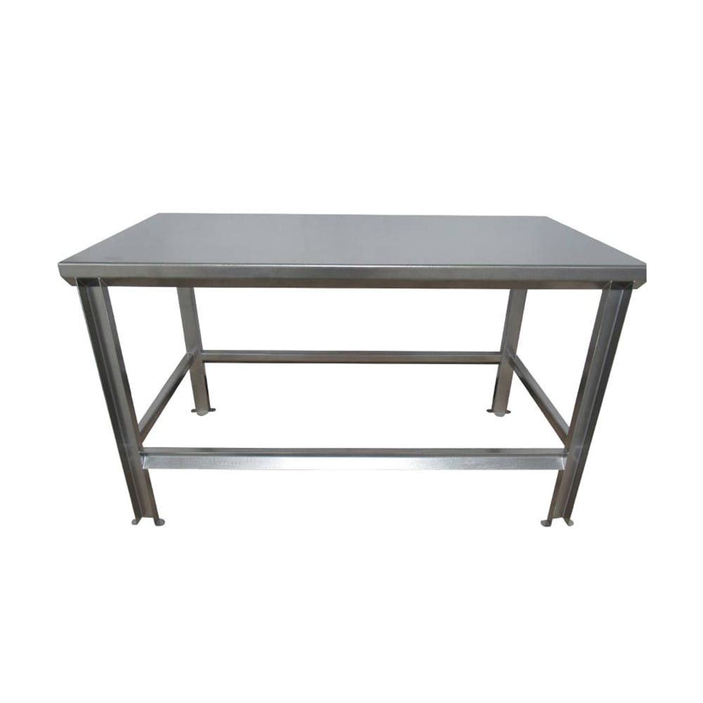 SSL Industries 60" 11 ga Work Table w/ 304 Series Stainless Flat Top (SSL-1001-60X30)