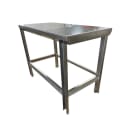 SSL Industries 60" 11 ga Work Table w/ 304 Series Stainless Flat Top (SSL-1001-60X30) thumbnail 3