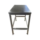 SSL Industries 72" 11 ga Work Table w/ 304 Series Stainless Flat Top (SSL-1001-72X24) thumbnail 2