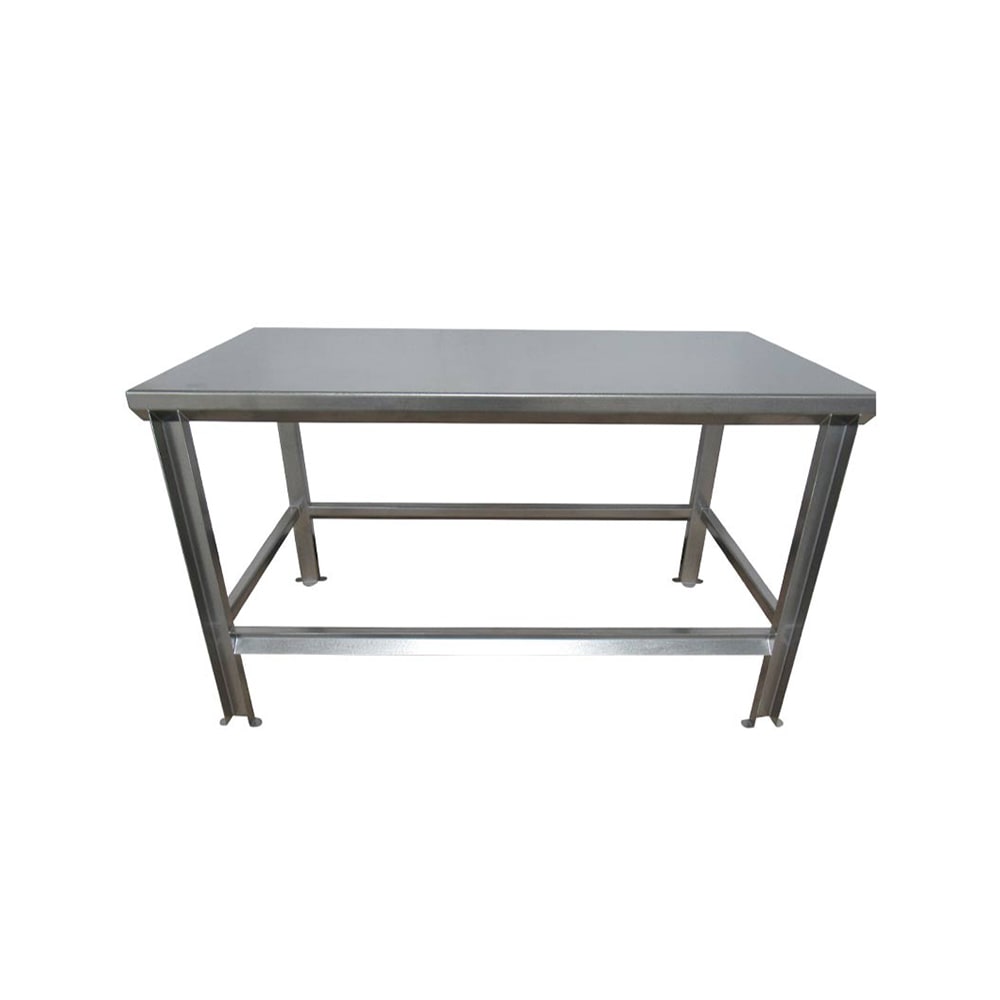 SSL Industries 72" 11 ga Work Table w/ 304 Series Stainless Flat Top (SSL-1001-72X30)