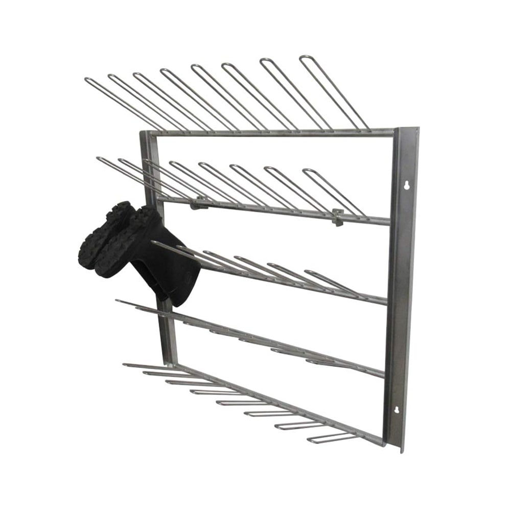 SSL Industries 42 3/4" Wall Mount Boot Rack, Stainless Steel (SSL-1075)