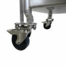 SSL Industries 2 Level Stainless Steel Utility Cart, Flat Ledges (SSL-1119) thumbnail 5