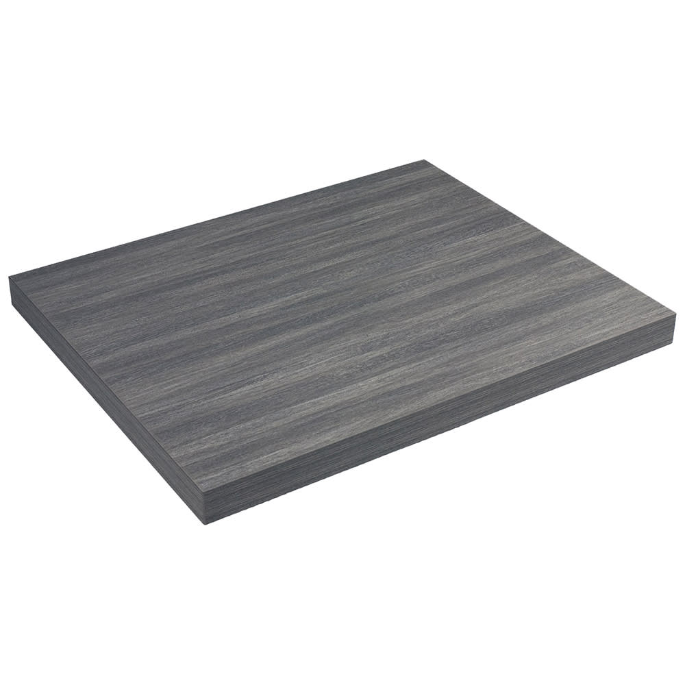 American Tables & Seating 30" x 45" Rectangular Laminate Table Top, Standard Light Gray (ATE3045-GY)