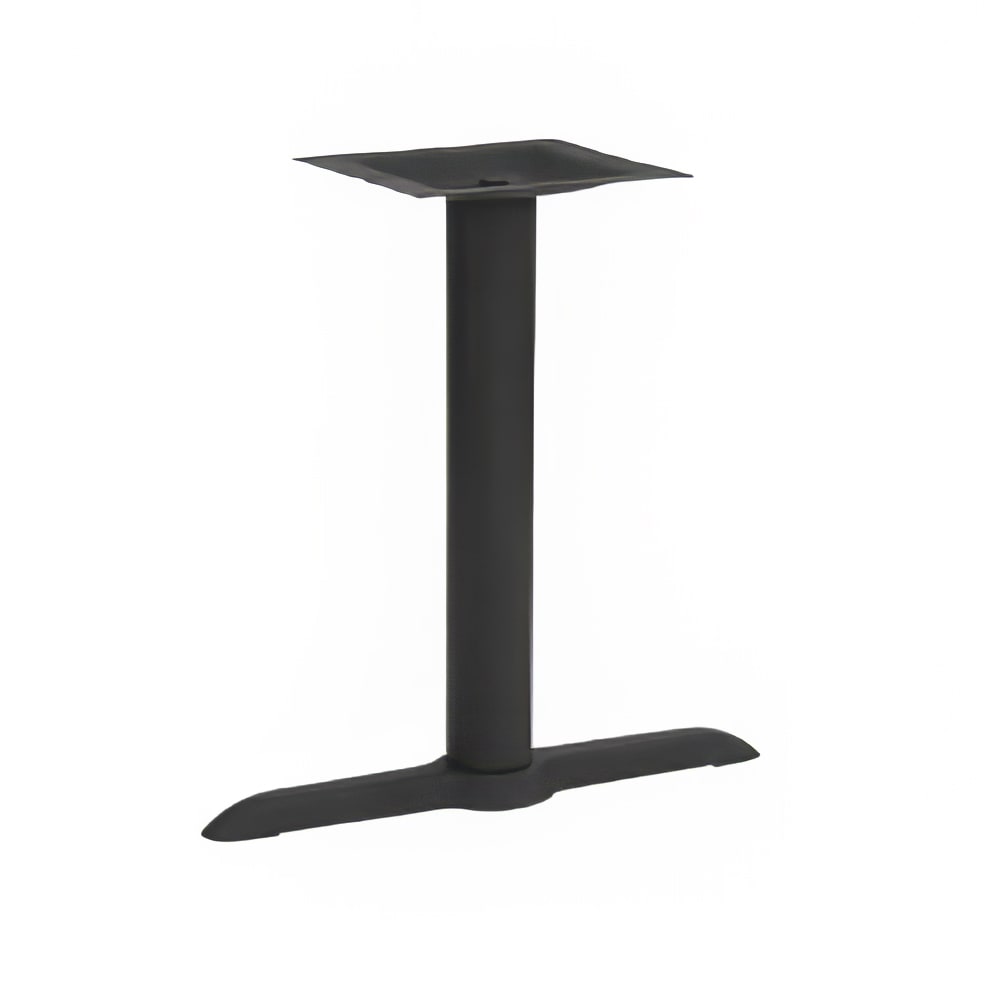 American Tables & Seating 2 Piece Dining Height Table Base Kit - 3" Column, 22" x 5" Base Spread, Black (T0522M-O)