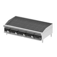 Migali C-CR48 48" Natural Gas Charbroiler w/ Cast Iron Grates, 140,000 BTU thumbnail 2
