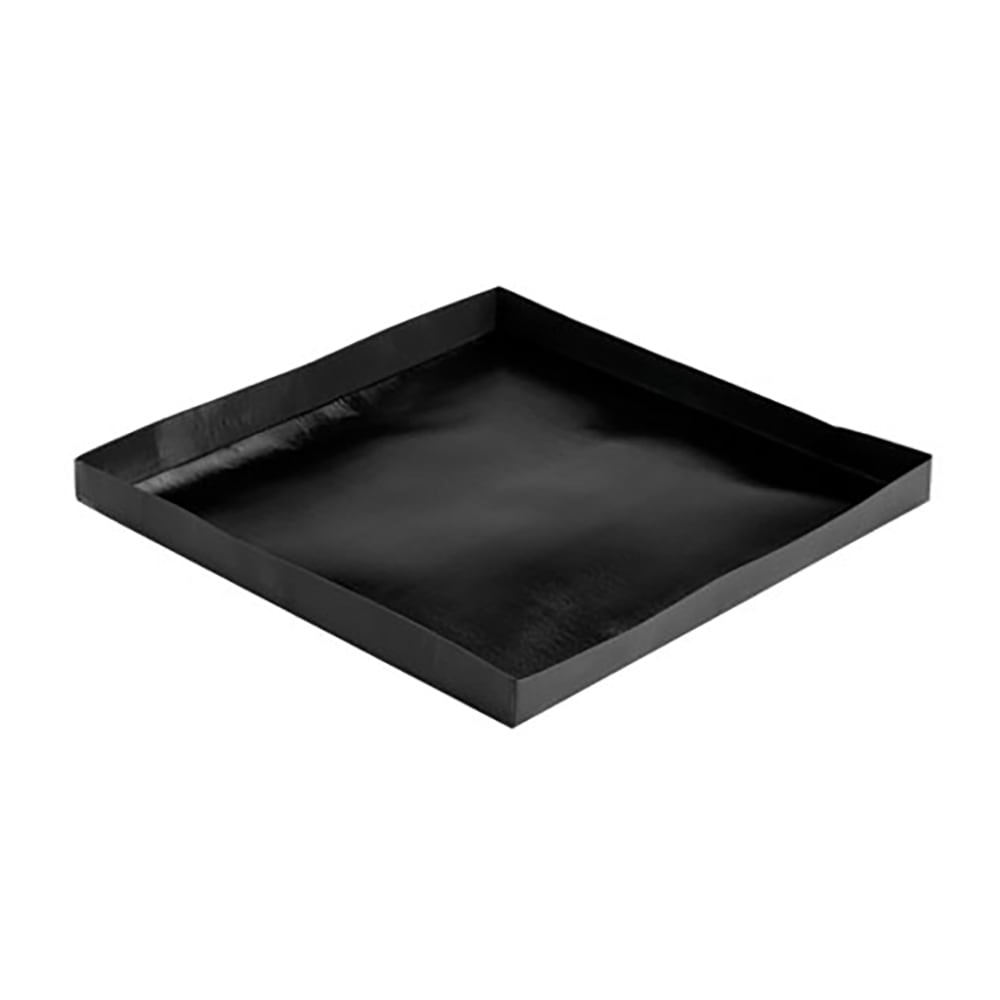 Pratica Solid Cooking Basket - 12" x 9", Black (200203)