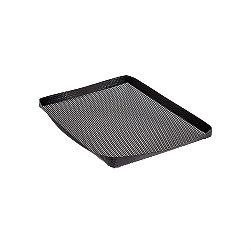 Pratica Perforated Cooking Basket - 12" x 9", Black (200204)