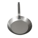 Matfer Bourgeat 062004 11" Black Carbon Steel Frying Pan w/ Solid Metal Handle thumbnail 2