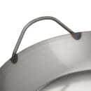 Matfer Bourgeat 062051 14 1/8" Black Steel Paella Pan w/ Curved Sides thumbnail 2