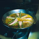 Matfer Bourgeat 062051 14 1/8" Black Steel Paella Pan w/ Curved Sides thumbnail 6