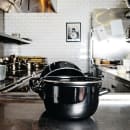 Matfer Bourgeat 070974 1 1/2 qt Enameled Steel Mussel Pot w/ Lid thumbnail 2